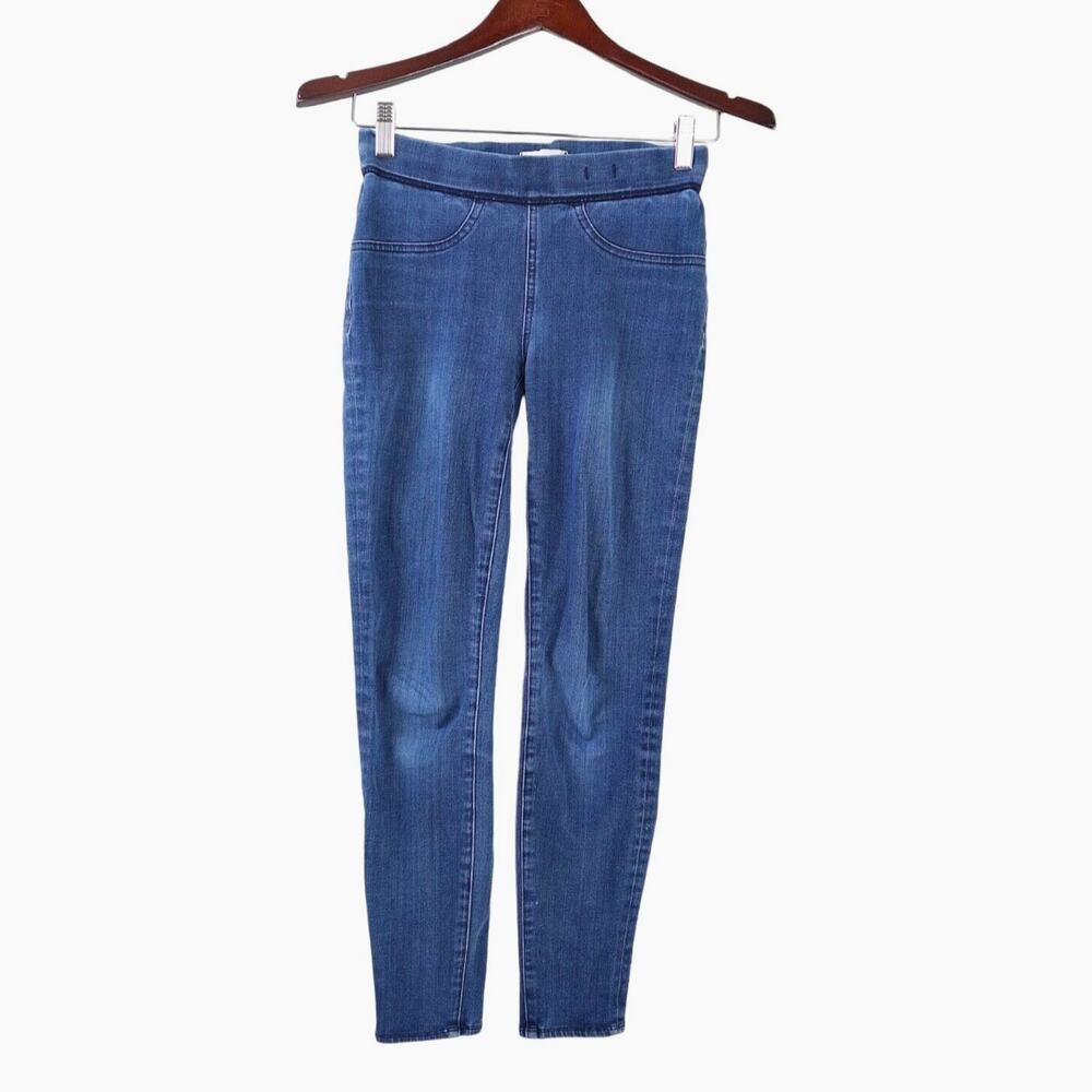 Madewell Size 25 The Anywhere Jean Pull On Faded Dark Blue Wash F5878